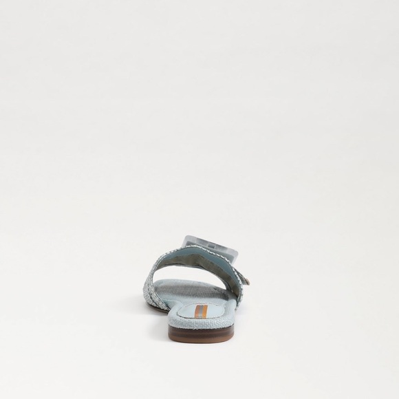 Sam Edelman Bambi Slide Raffia Buckle Sandal Size‎ 8 - Picture 4 of 10